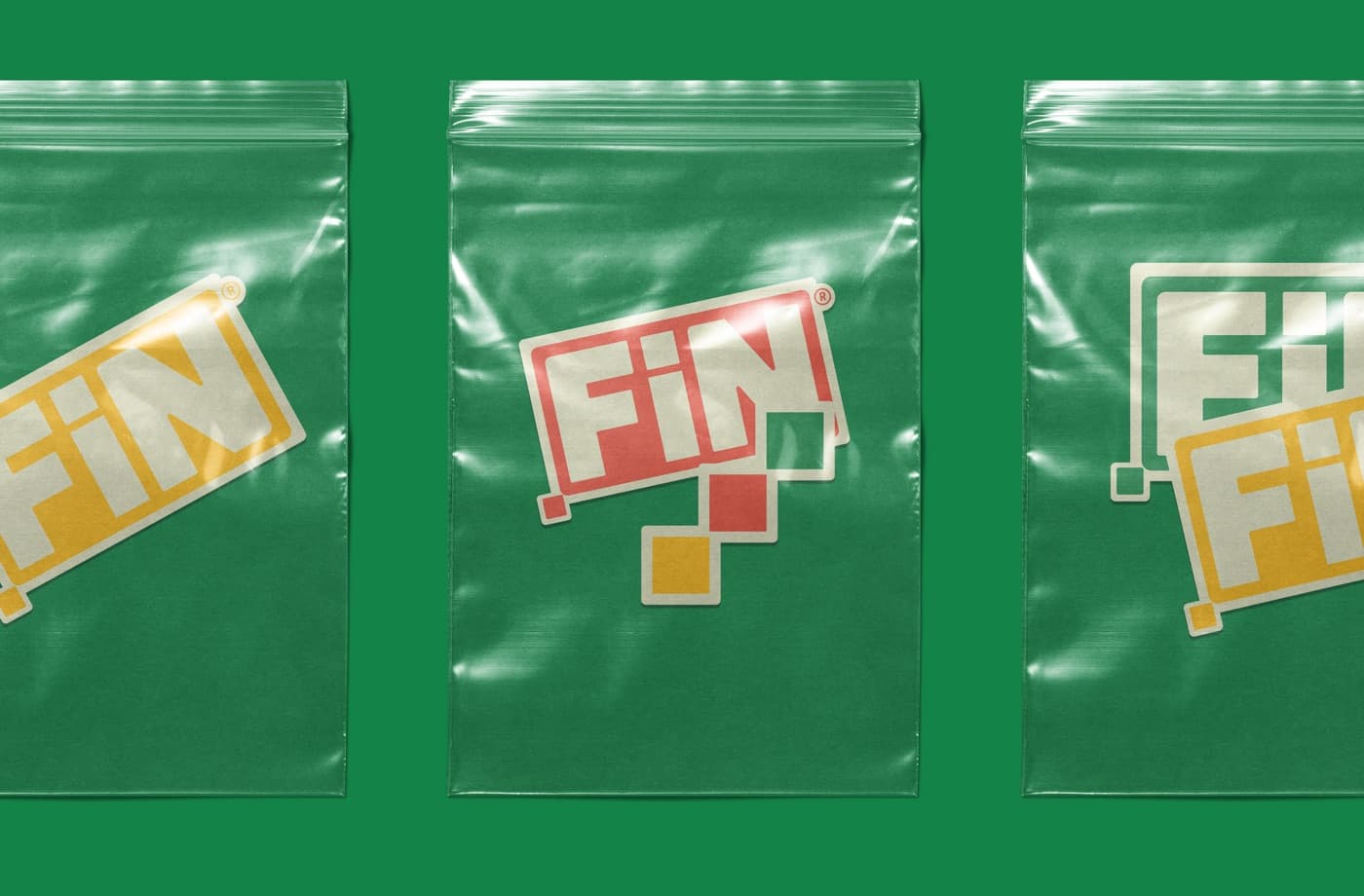 Stickers de FIN con frases de la marca
